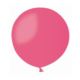 Balon G220 kula  60 cm. różowy ciemny