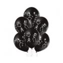 Balony 12" Dancing Skelet , 6 szt.