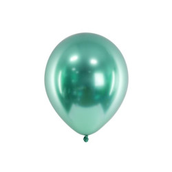 Balony Glossy 30cm, butelkowa zieleń / 10szt.