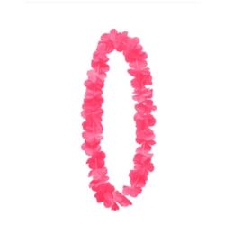 Naszyjnik hawajski, różowy, 100 cm