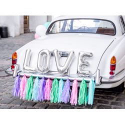 Zestaw dekoracji samochodowych - Love, mix