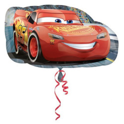 Balon foliowy "Uśmiechnięty Samochód McQueen"