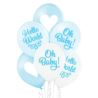 Balony 12" Oh Baby Boy 6 szt.