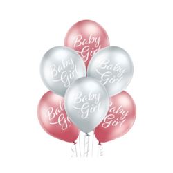 Balony 12"  Baby Girl 6 szt.