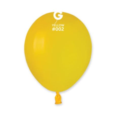 Balon A50 pastel 6" - "żółty" / 100 szt.