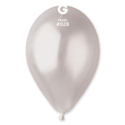 Balon GM110 metal 12" - "perłowy" / 100 szt.