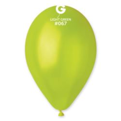 Balon GM110 metal 12" - "pistacjowy" / 100 szt.