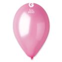Balon GM90 metal 10" - "różowy" / 100 szt.