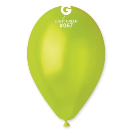 Balon GM90 metal 10" - "pistacjowy" / 100 szt.