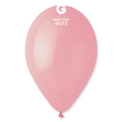 Balon G90 pastel 10", różowy delikatny 100 szt.