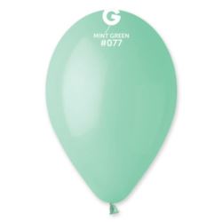 Balon G110 pastel 12" - "Zielone Mięto" / 100 szt.