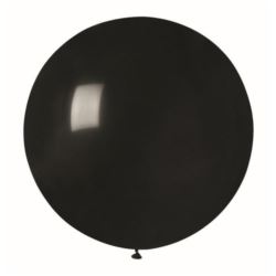 Balon okrągły czarny 70 cm