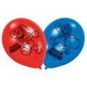 Balony lateksowe Super Mario 22,8 cm/9" 6 szt.