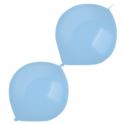 Balony lateksowe do girland Niebieskie 50szt 30cm