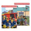 Torebki Fireman Sam papier 15,8 x 23,6 cm / 8szt.