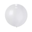Balon GM220, kula metalik 0.65m, biała