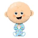 Balon, foliowy 38" QL SHP "Baby Boy"