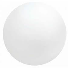 Balon QL 8ft chloroprenowy,pastel biały 1 szt.