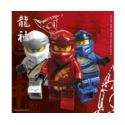 Serwetki papierowe Lego Ninjago, 33x33 cm, 20 szt.