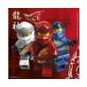 Serwetki papierowe Lego Ninjago, 33x33 cm, 20 szt.