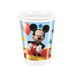 Kubeczki plastikowe Playful Mickey, 200ml, 8 szt.