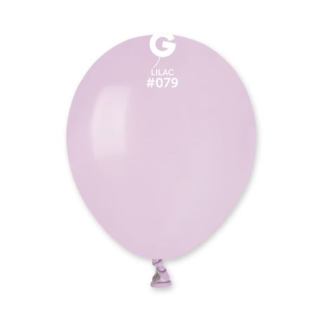 Balon A50 pastel 5" - "liliowy" 100 szt.