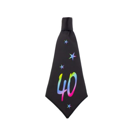 Krawat urodzinowy B&C 40 rozm. 42x18 cm