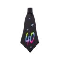 Krawat urodzinowy B&C 40 rozm. 42x18 cm