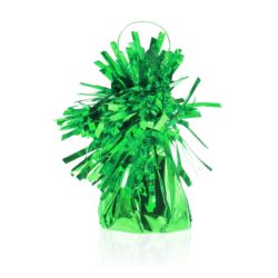 Ciężarek do balonów foliowy zielony, 145 g / 1 szt