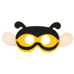 Maska filcowa Pszczółka, 25x11 cm