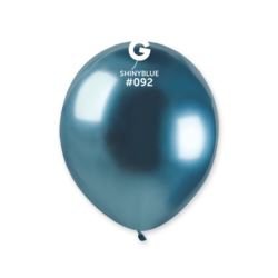 Balony AB50 shiny 5 cali - niebieskie/ 100 szt.