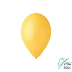 Balon G90 pastel 10" - "żółty ciemny"/100szt
