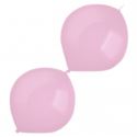 Balony lateksowe do girland Różowy 50szt 30cm