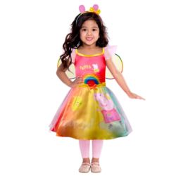 Kostium dzieciecy Peppa Rainbow Dress Age 4-6 lat