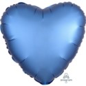 Balon foliowy serce "Satin Luxe Azure"