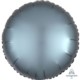 Balon foliowy satyna "Steel Blue" 43 cm 1 szt.