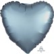 Balon foliowy serce"Satin Luxe Steel Blaue"