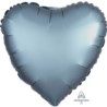 Balon foliowy serce"Satin Luxe Steel Blaue"