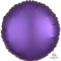 Balon foliowy satyna, fiolet 43 cm, 1 szt.