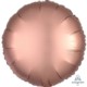 Balon foliowy satyna "Rose Copper" 1 szt.