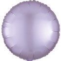 Okrągły Standard Satin Luxe  pastelowy-lila 43cm