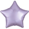 Standard Satin Luxe, pastelowy-lila, gwiazda, 43cm