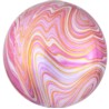 Orbz Pink Marble Balon foliowy 1szt.