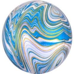 Orbz Blue Marble Balon foliowy 1szt.