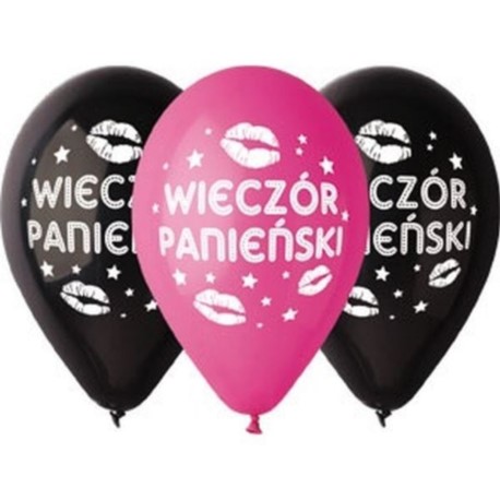 Balony Premium "Wieczór Panieński", 12".