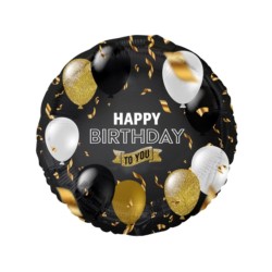 Balon foliowy Happy Birthday To You, 45 cm
