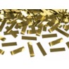 Tuba z konfetti, złoty, 60cm