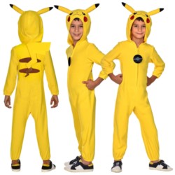 Kostium dla dzieci Pokemon Pikachu Suit Boy 4 - 6