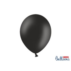 Balony Strong 27 cm, Pastel Black, 100 szt.