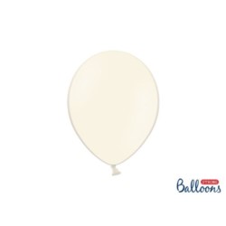 balony, balony na hel, dekoracje balonowe, balony Łódź, balony z nadrukiem, Balony Strong 27 cm, Pastel Light Cream, 100 szt.